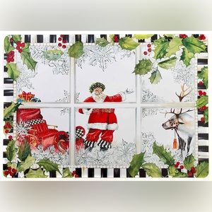 MacKenzie-Childs Merry Christmas Placemats - Set of 4 ✨NEW✨